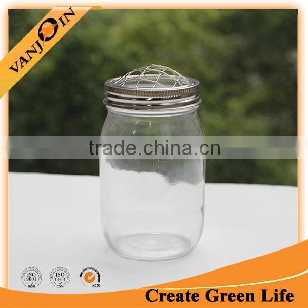 Wholesale Flower Decorate Mason Jar Lid
