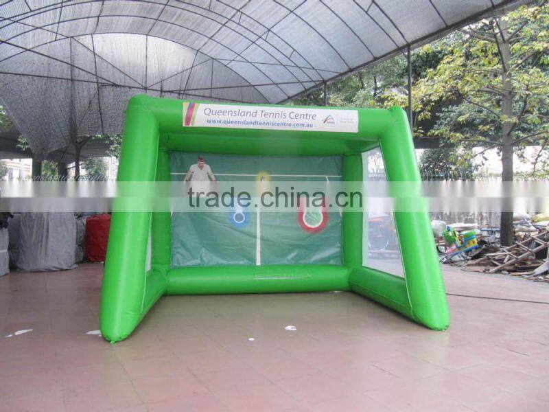hot sale popular for advertisement and sports activiles Inflatable football Games inflatable tennis sports game