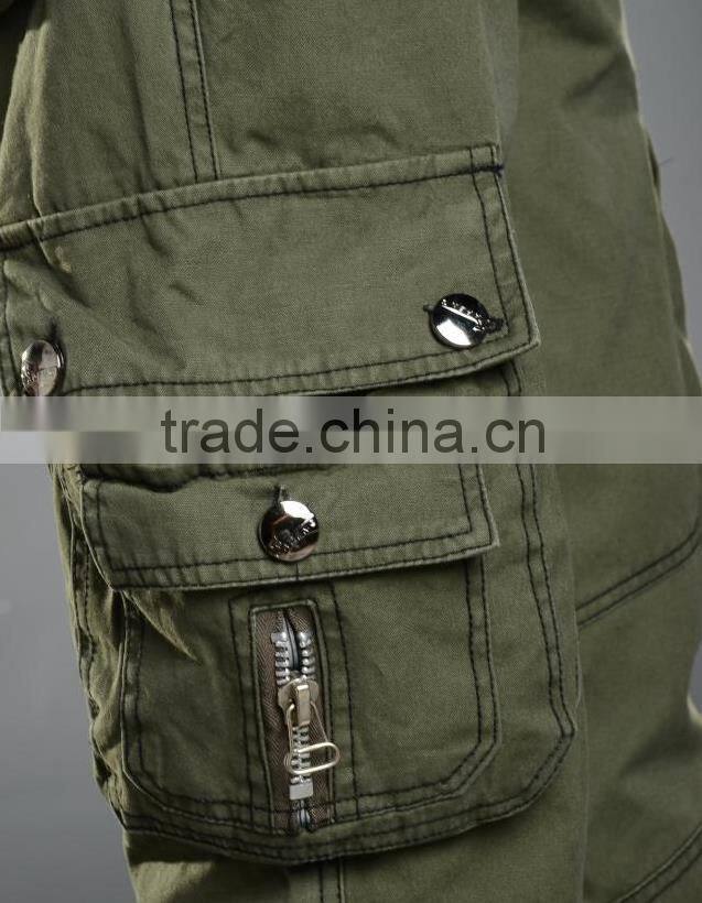 new design cotton trousers with side pocket chinos jeans pants