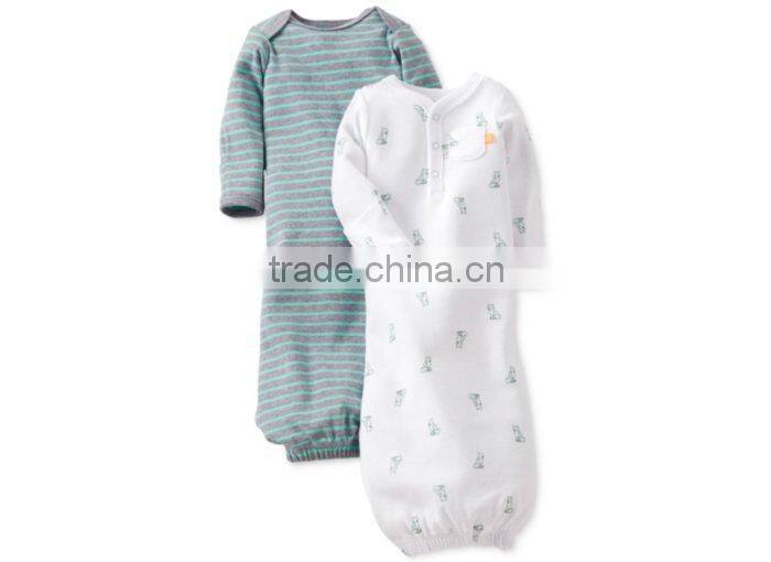 Newborn Baby Clothes Boys Casual Long Sleeve 100% Cotton Sleep Romper