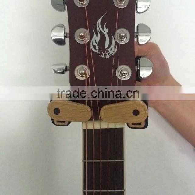 Auto Lock Type Metal Guitar Hanger / Music Instrument Wall Hanger