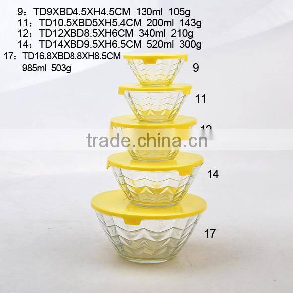 sealed crisper glass food storage container