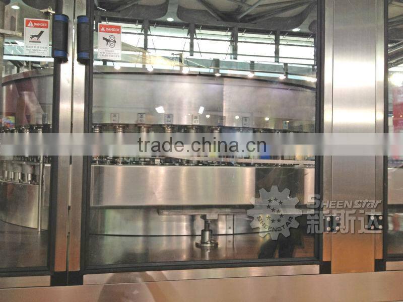 sheenstar Most Popular Hot Carbonated Can Filling Production Line