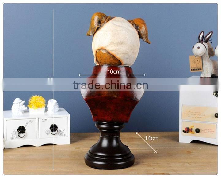 New style polyresin cute sensor bulldog