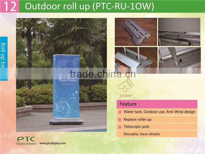 indoor advertising banner stand