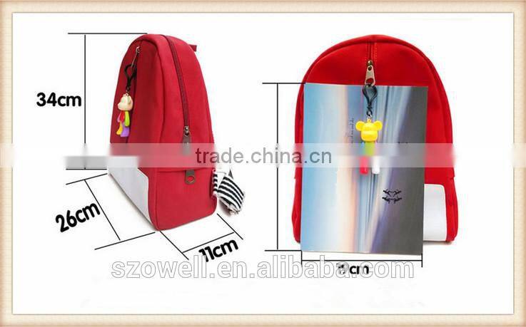 Fashion school backpack child school bag wholesale