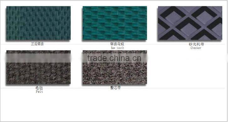 High strength PVC Conveyor Belt With Gross Bars