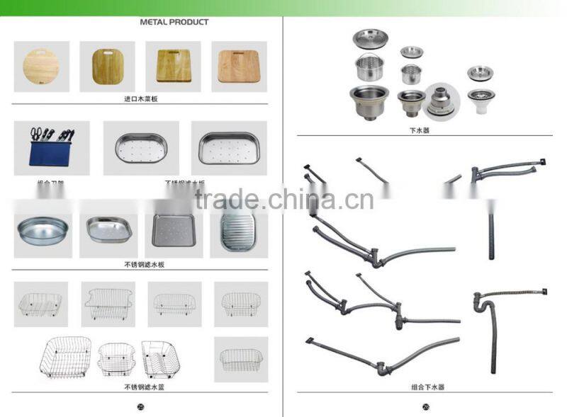 New design stainless steel 304 portable modern sink