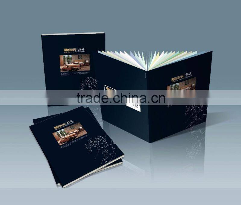 Folded Leaflet Binding and Glossy and Matte Surface Finish Brochure Printing