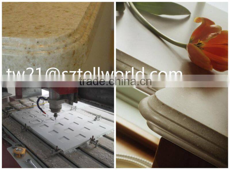 China Factory Directly Supply Customized White Corian Furniture Kitchen Island Table