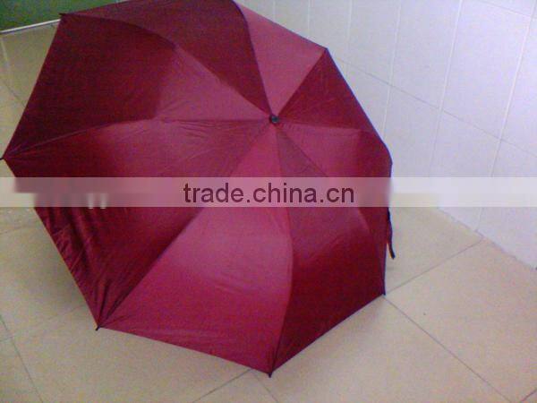 Oversize EVA Handle 2 Folding Umbrella