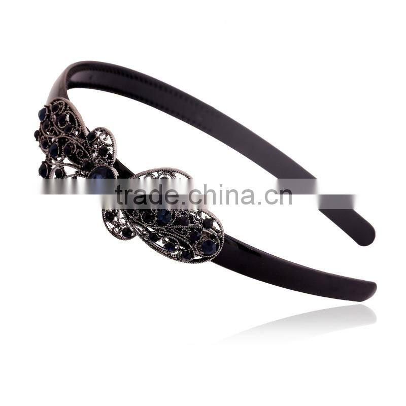 Hair Jewelry Fashion Hairband 2 Color with Rhinestone Hairbands