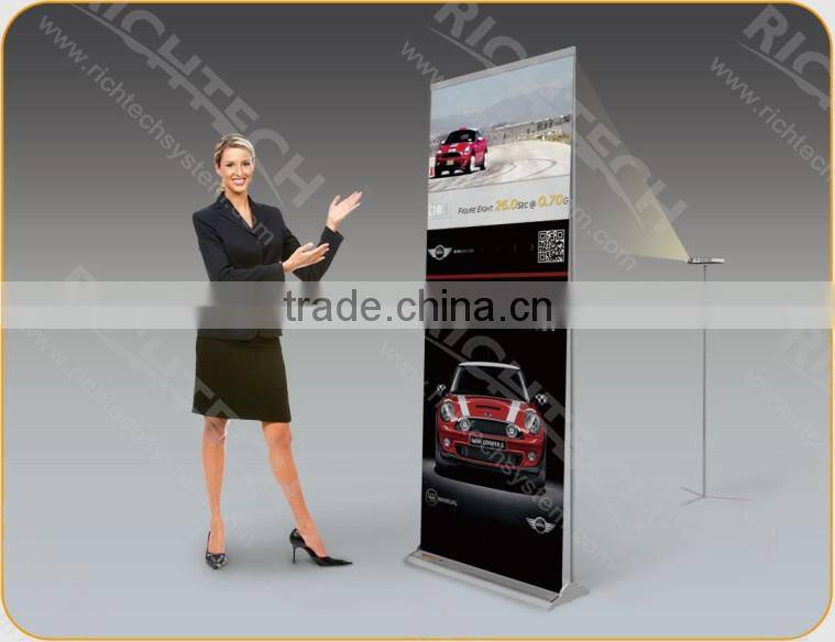 Richtech standard version electric roll up promotion banner for advertising