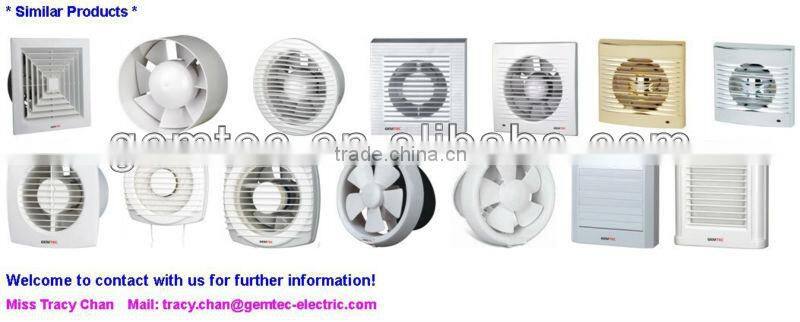 window mounted automatic electric shutter fan ventilation fan