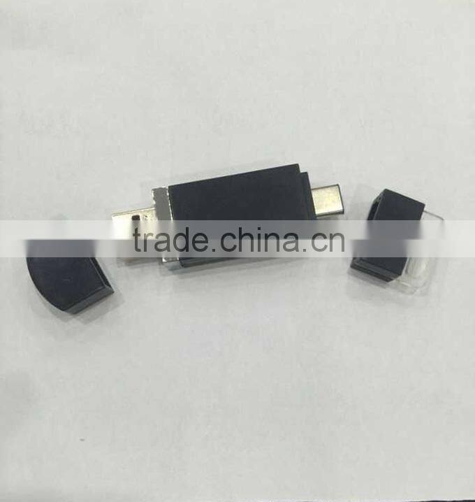 Patent new type c SUB flash drive USB 3.1 with two head