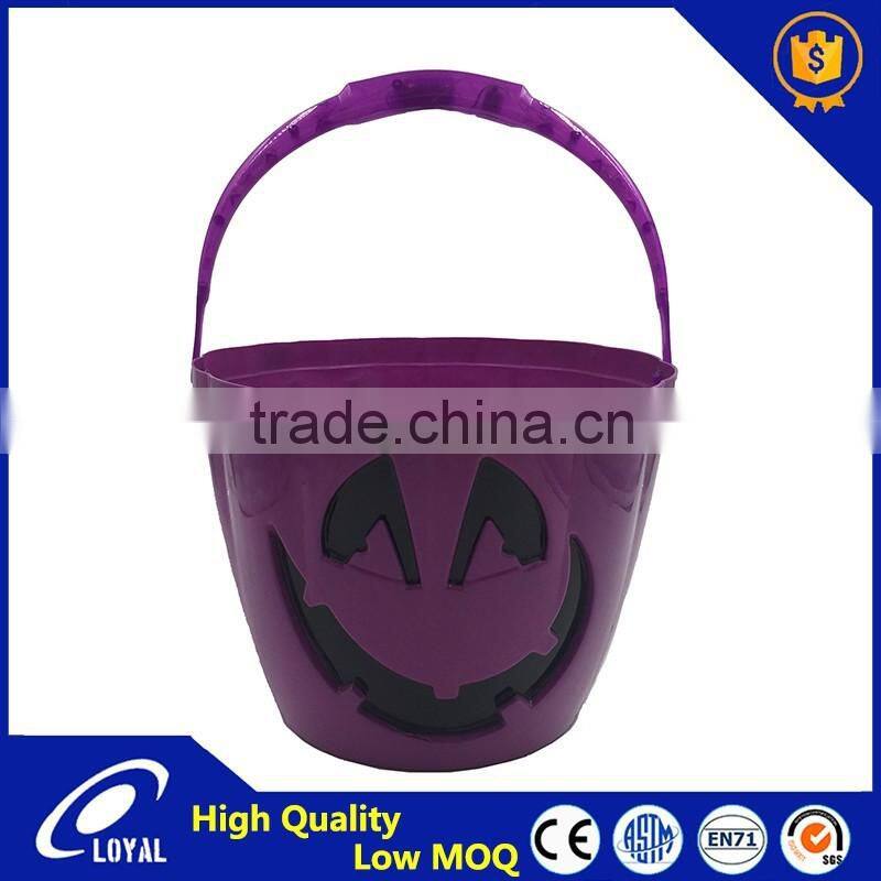 Halloween Pumpkin Bucket With Led Light