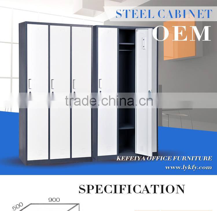 Office Furniture World Steel Metal Wardrobe Metal