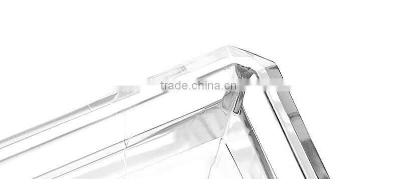 C56 Clear Acrylic Makeup Cotton Swab Box Cosmetic Organiser Display Storage