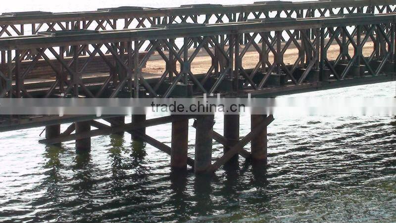 metal trestle for bailey bridge
