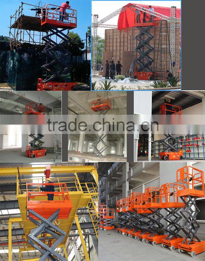 mini electric car scissor lift