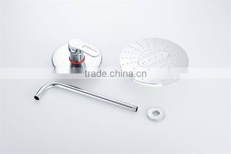 shower sets factory chrome plated brass bathroom big rain shower set