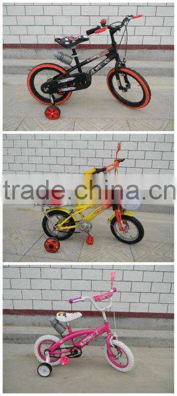 attractively boy children bicycle with balance wheel