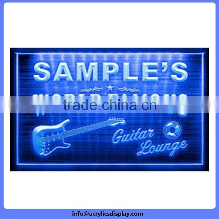 Unique style economic advertising acrylic led signs