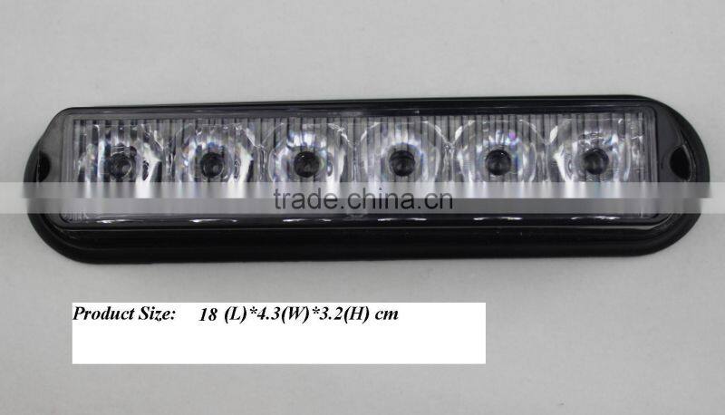 E-MARK LED Strobe Lightheads /LED Security Emergency Flash Strobe light /Dash light /Grille light(SR-LS-LD-6),1W LED,ECE MARK,E9