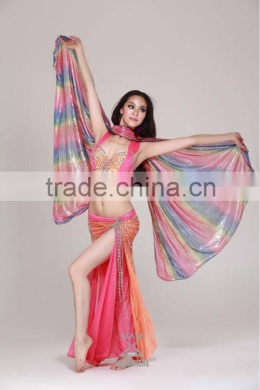 Cheap Belly Dancing Costumes Veil, Performance Fancy Veil (SJ017)