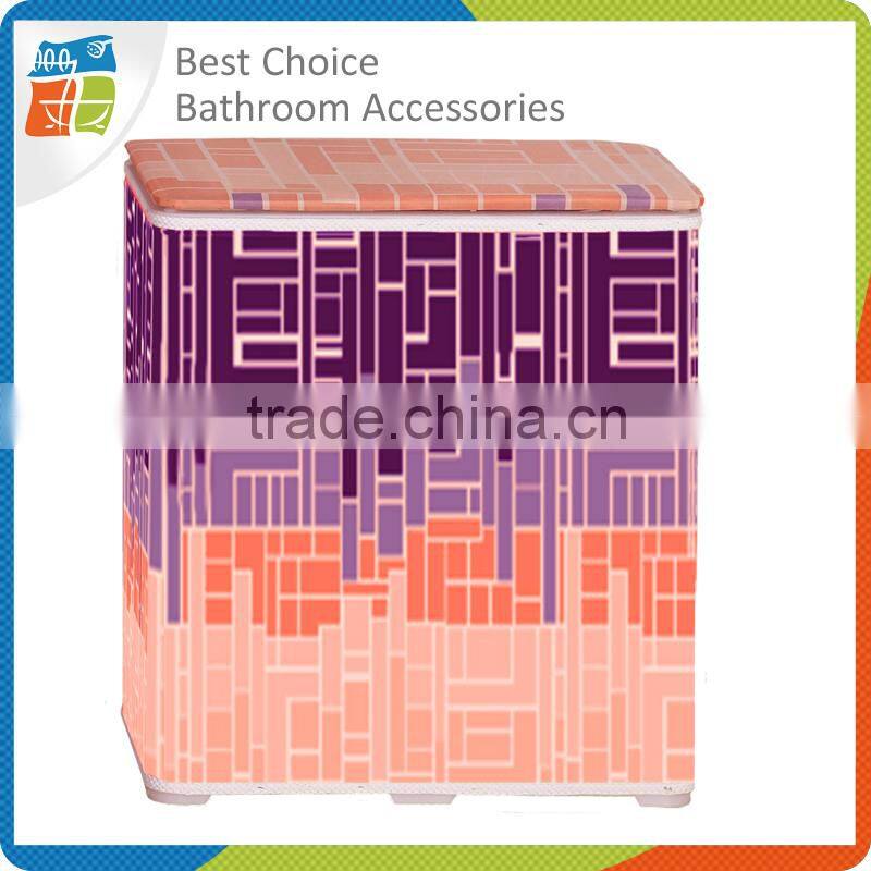 Eco-friendly Stackable Laundry Basket With Lid