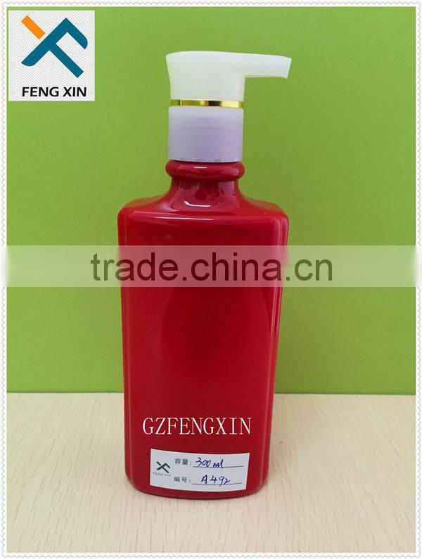 Offset Printing Surface Handling and Personal Care Industrial Use plastic square bottle 16oz