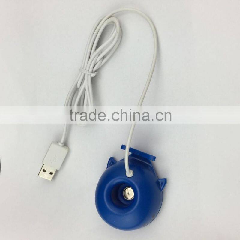 Hot sell animal whale shape mini usb humidifier/office portable desktop humidifier