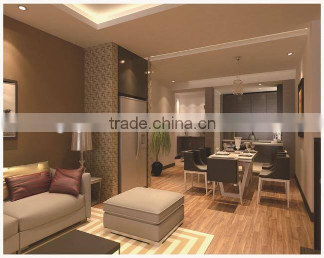 Indoor Wood Grain Click Planks rubber Flooring