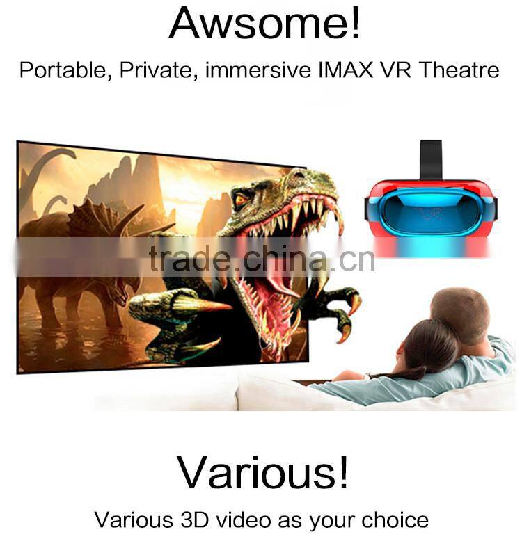 Virtual reality all in one machine 3D VR glasses oculus headset compatible PC/PSP vr box 1080p full hd
