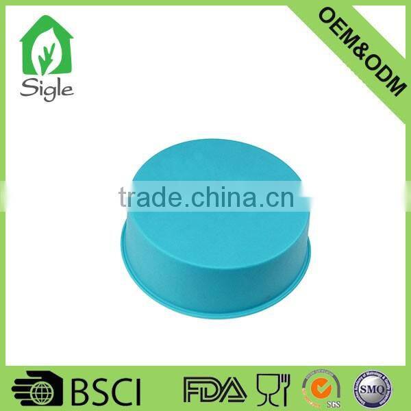Good Quality eco- friendly Silicone big Round Cake Pan cake mold FDA FLGB approved