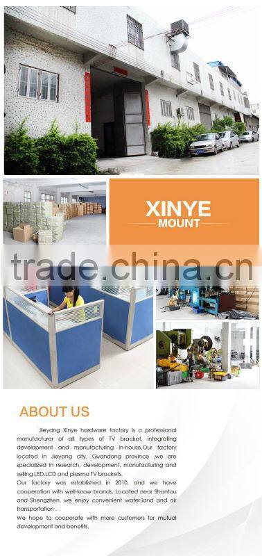 Adjustable tilt angle motorized lcd tv wall bracket