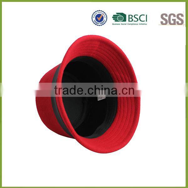 35% cotton 65% polyester red woman felt hat pattern frees