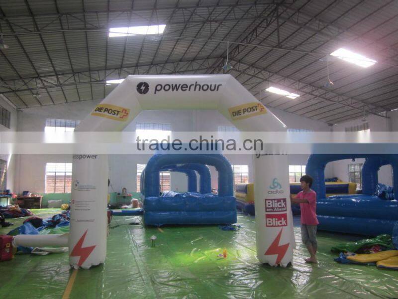 Popular design high quality cheap advertising inflatable arch for sale