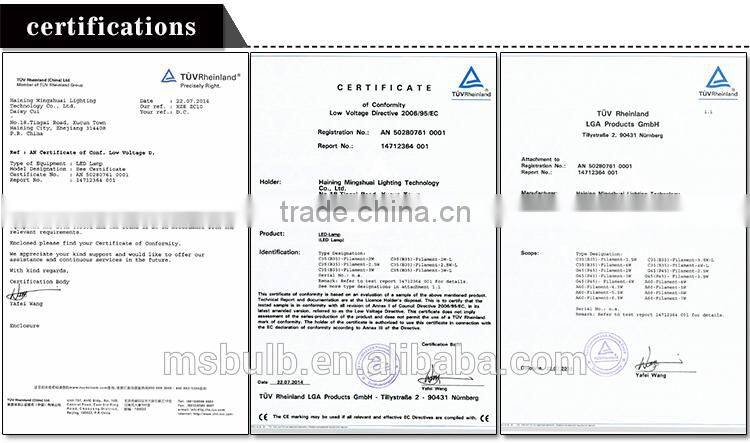 China LED bulb R7S LED ceramic flood light 118mm 2835 SMD 7W linear dimmable replace J118 halogen Lamp