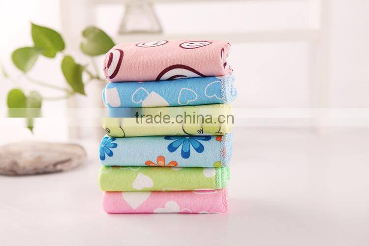 Beautiful printed microfiber towel, especially suitable for children