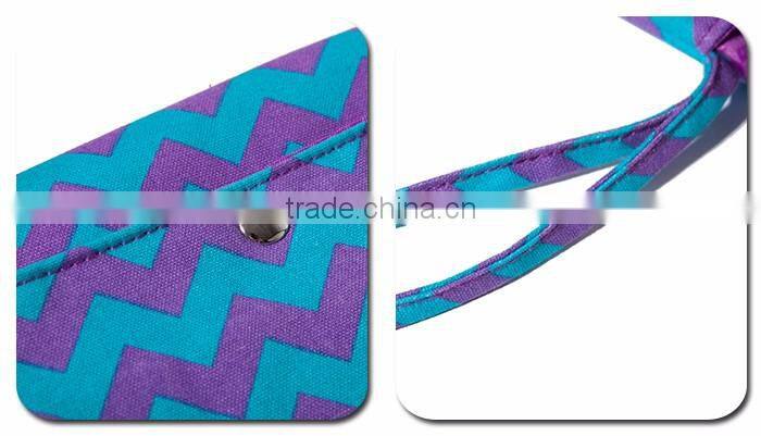 wholesale promotional 600D make up cosmetic lutch bag with button