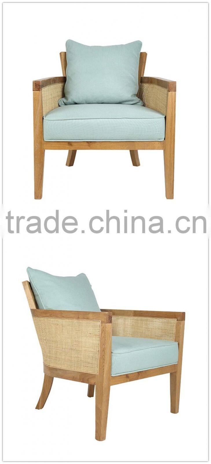 European style round Small rattan chair