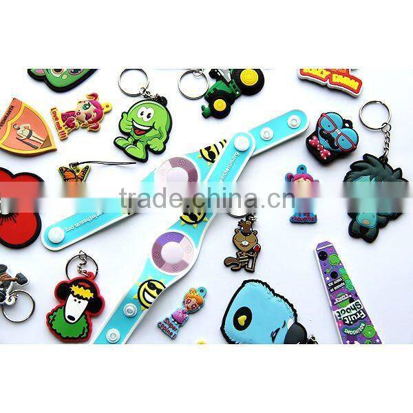 Promotional silicone keyring