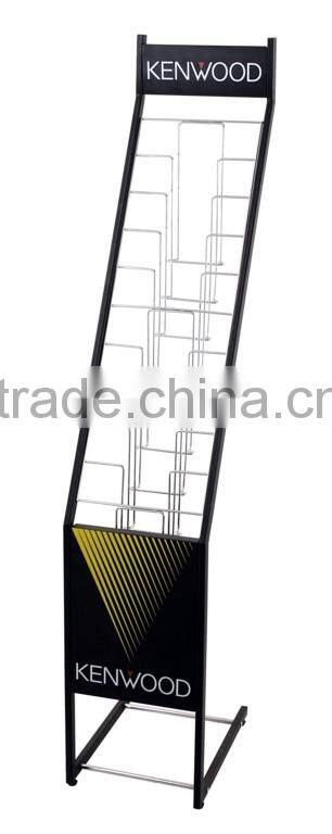 metal hot magazine book display stand HSX-505 racks display stands