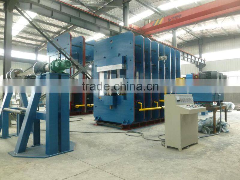 conveyor belt vulcanizing machine/rubber conveyor belt production line/Rubber Vulcanizing press/