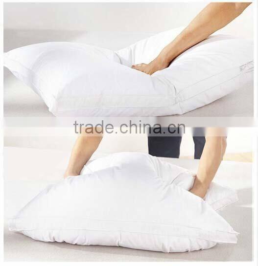 Poly fiber filling 180TC cotton fabric pillow