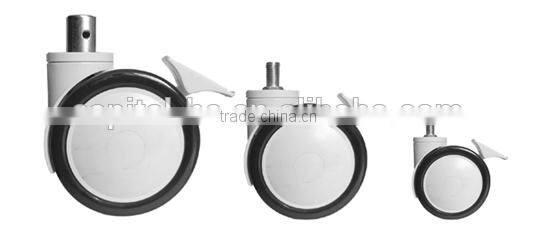 CP-A232 plastic locking casters for medical bed