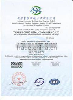 Gas tank container with high quality