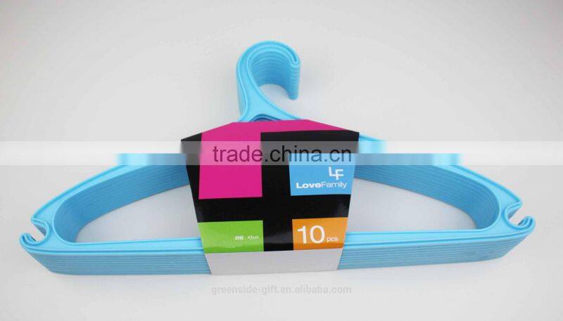 GS9866 PP plastic clothes hangers