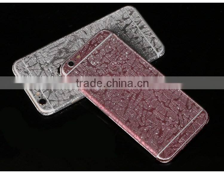 Hami Melon Texture Bling Bling Glitter Sticker Skin for iPhone 6 6s, Wholesale China